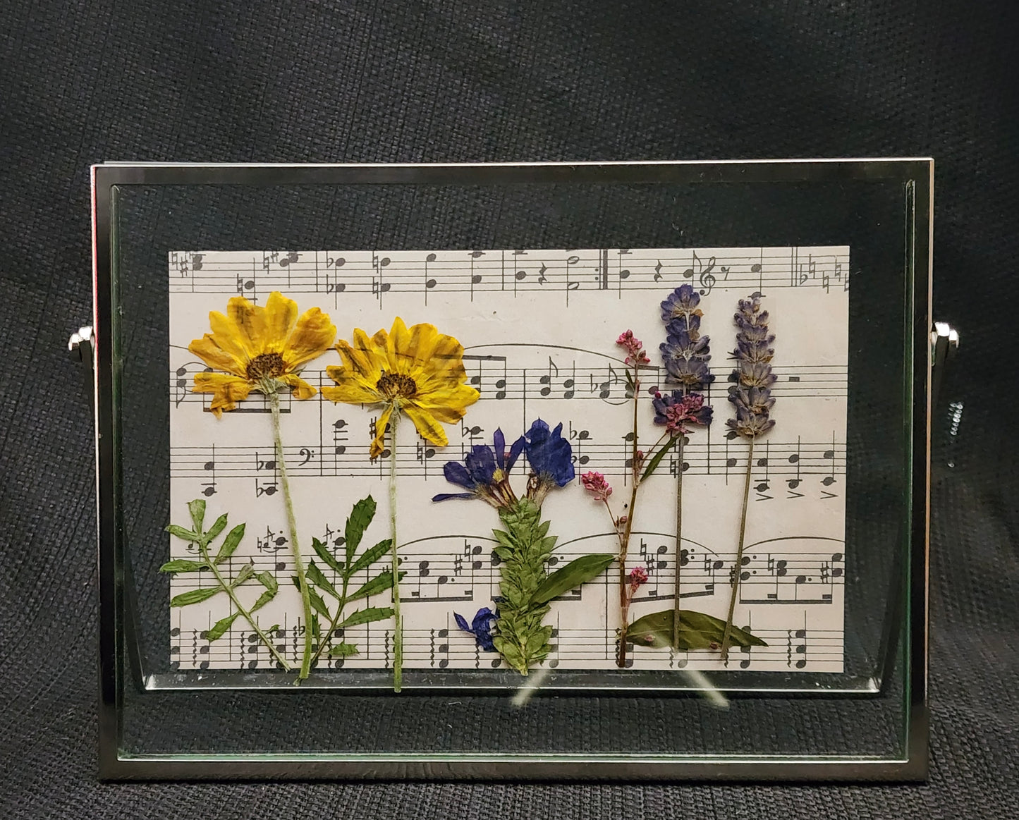 Pressed Flowers on Print