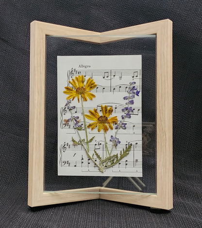 Pressed Flowers on Print