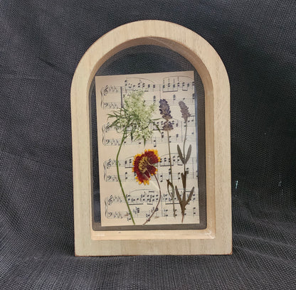 Pressed Flowers on Print