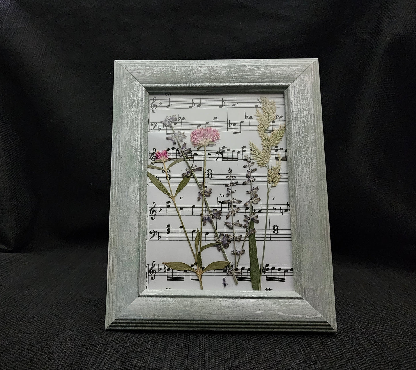 Pressed Flowers on Print