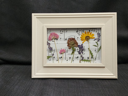 Pressed Flowers on Print