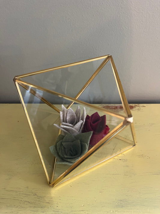 Gold Prism Terrarium