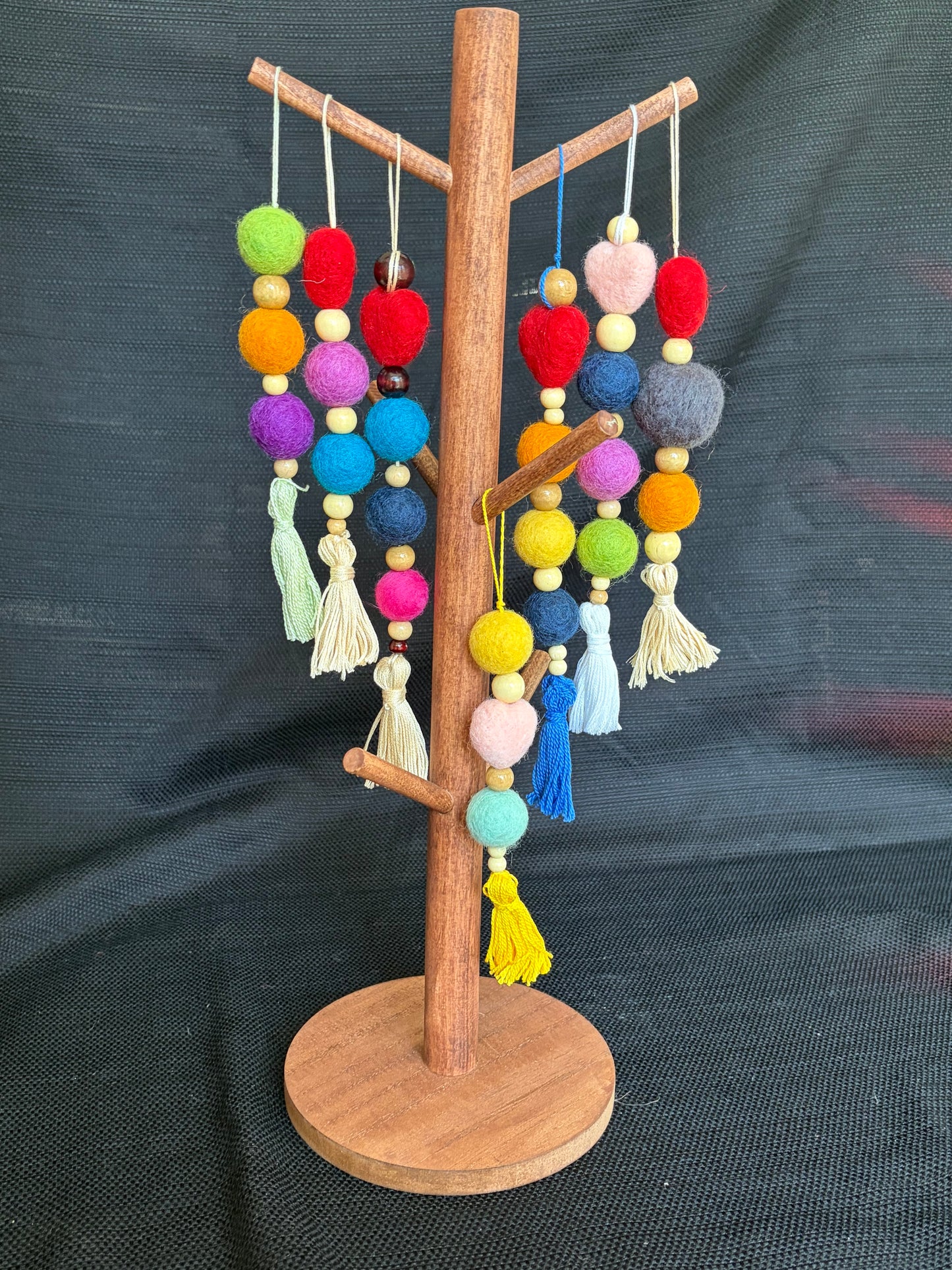 Felted wool air freshener