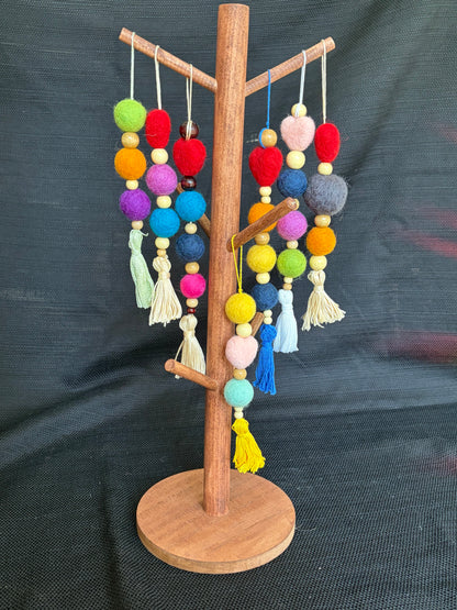 Felted wool air freshener