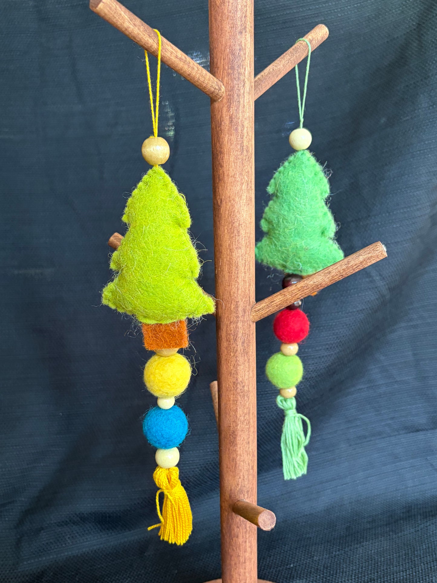 Felted wool air freshener