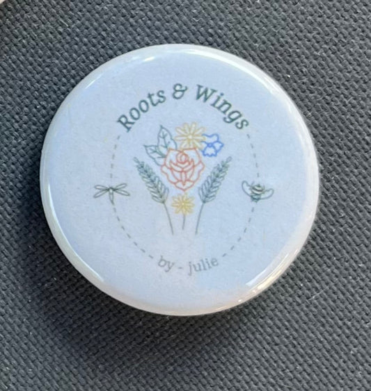 Roots and Wings Button