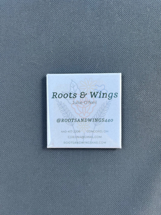 Roots and Wings Magnet