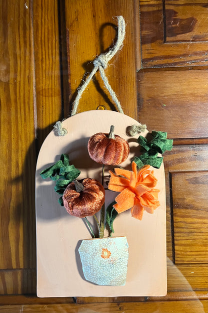 Terracotta wall hanging