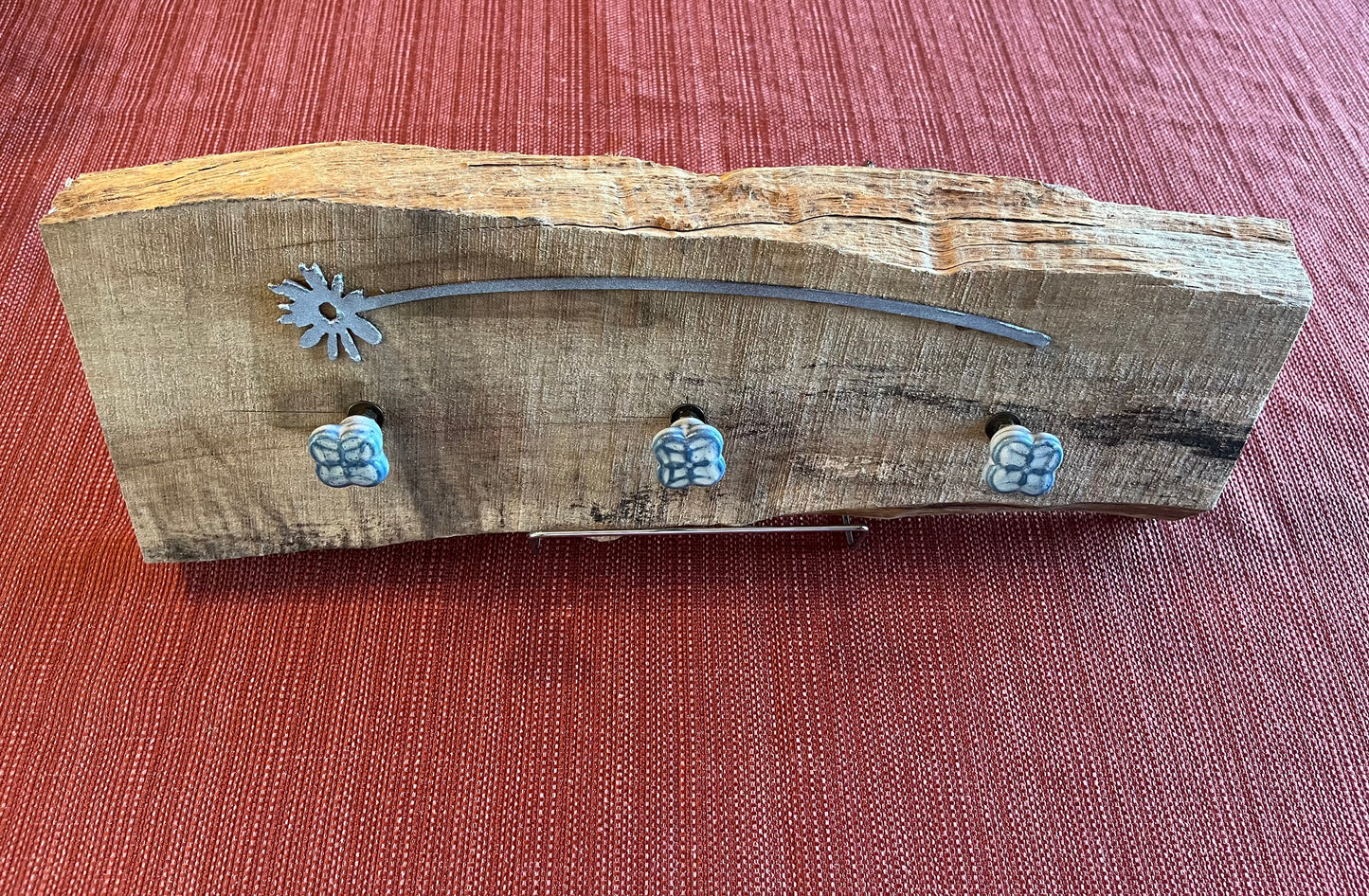 Wooden key or coat hooks