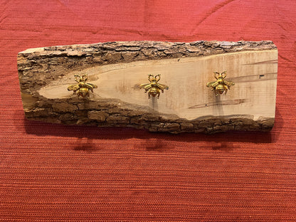 Wooden key or coat hooks