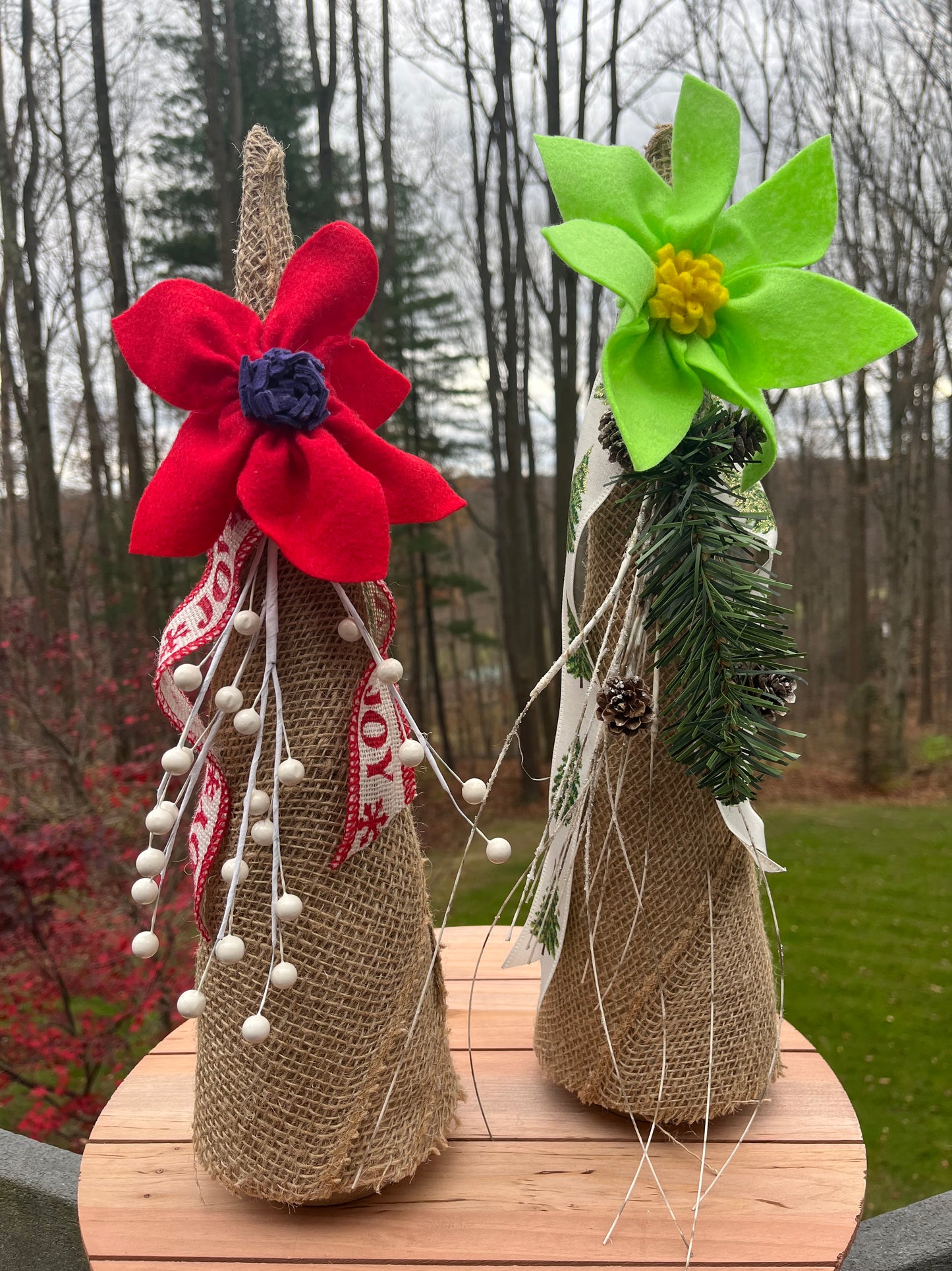 Christmas Tree-burlap